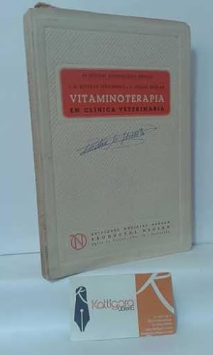 Imagen del vendedor de VITAMINOTERAPIA EN CLNICA VETERINARIA a la venta por Librera Kattigara