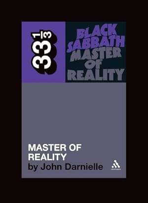 Imagen del vendedor de Black Sabbath's Master of Reality (33 1/3) by Darnielle, John [Paperback ] a la venta por booksXpress