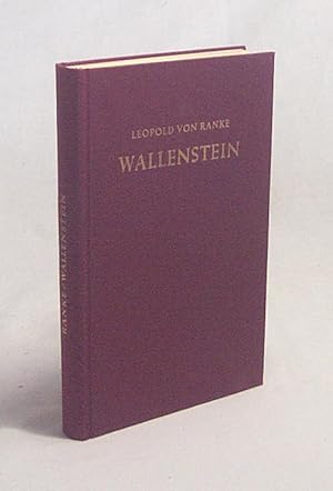Bild des Verkufers fr Geschichte Wallensteins / Leopold von Ranke zum Verkauf von Versandantiquariat Buchegger