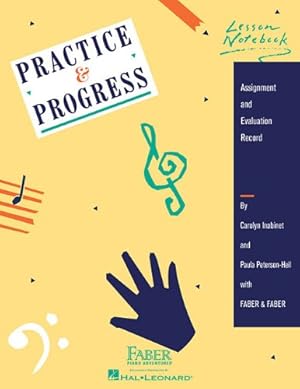 Seller image for Practice & Progress Lesson Notebook by Faber, Nancy, Faber, Randall, Inabinet, Carolyn, Peterson-Heil, Paula [Spiral-bound ] for sale by booksXpress