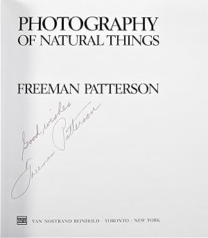Seller image for Photography of Natural Things. for sale by Ken Jackson
