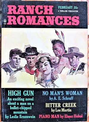 No Man's Woman. Short Story in Ranch Romances Volume 217 Number 1. February 1965.