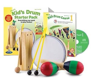Immagine del venditore per Alfred's Kid's Drumset Course Complete Starter Pack: Everything You Need to Play Today! (Book, CD, & Accessories) (Kid's Drum Course) by Black, Dave, Houghton, Steve [Paperback ] venduto da booksXpress