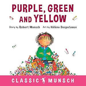 Imagen del vendedor de Purple, Green and Yellow (Classic Munsch) by Munsch, Robert [Paperback ] a la venta por booksXpress