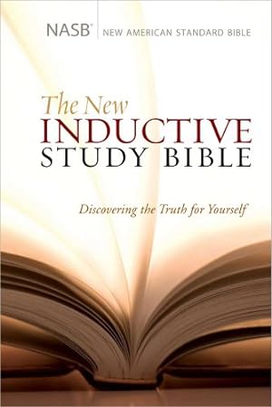 Seller image for The New Inductive Study Bible (NASB) by Precept Ministries International [Hardcover ] for sale by booksXpress