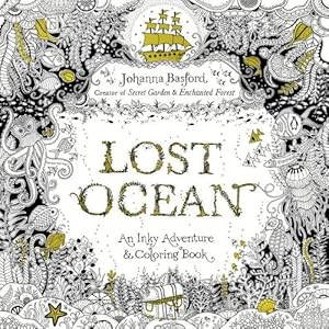 Seller image for Lost Ocean: An Inky Adventure and Coloring Book for Adults by Basford, Johanna [Paperback ] for sale by booksXpress