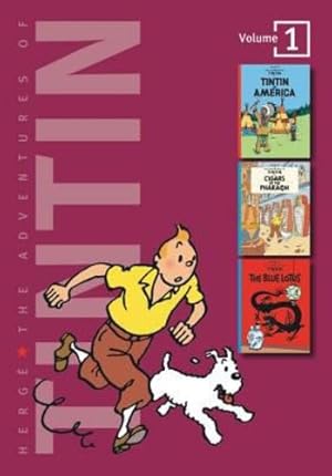 Imagen del vendedor de The Adventures of Tintin, Vol. 1 (Tintin in America / Cigars of the Pharaoh / The Blue Lotus) by Hergé [Hardcover ] a la venta por booksXpress