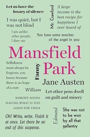 Image du vendeur pour Mansfield Park (Word Cloud Classics) by Austen, Jane [Paperback ] mis en vente par booksXpress