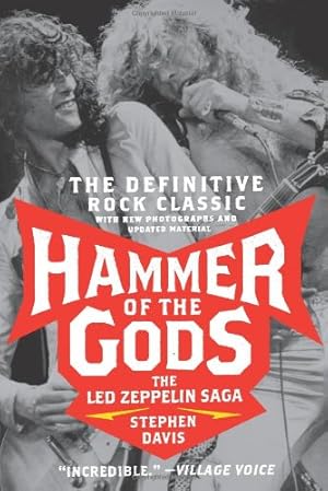 Immagine del venditore per Hammer of the Gods: The Led Zeppelin Saga by Davis, Stephen [Paperback ] venduto da booksXpress