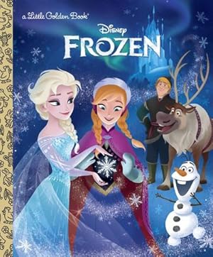 Bild des Verkufers fr Frozen (Disney Frozen) (Little Golden Book) by Saxon, Victoria [Hardcover ] zum Verkauf von booksXpress