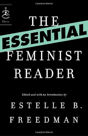 Imagen del vendedor de The Essential Feminist Reader (Modern Library Classics) [Paperback ] a la venta por booksXpress