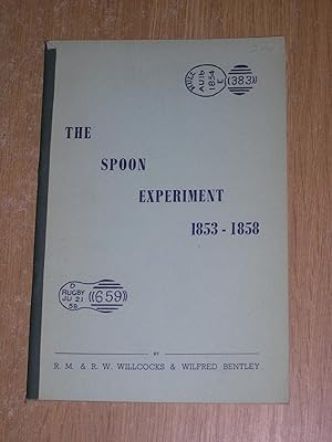 Imagen del vendedor de The Spoon Experiment 1853 - 1858 a la venta por Neo Books