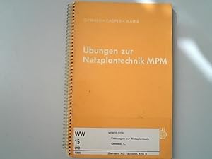 Seller image for bungen zur Netzplantechnik MPM. for sale by Antiquariat Bookfarm