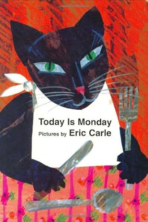 Imagen del vendedor de Today Is Monday board book by Carle, Eric [Board book ] a la venta por booksXpress