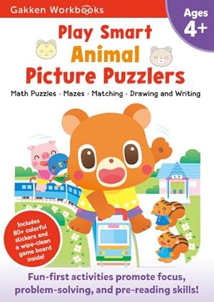 Seller image for Play Smart Animal Picture Puzzlers 4+ by Gakken early childhood experts [Paperback ] for sale by booksXpress