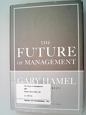 Imagen del vendedor de The Future of Management (English Edition) a la venta por Antiquariat Bookfarm