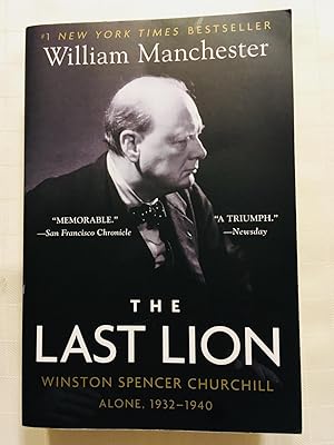 Seller image for The Last Lion: Winston Spencer Churchill Alone, 1932 -1940 for sale by Vero Beach Books