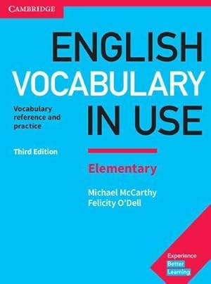 Seller image for English Vocabulary in Use Elementary Book with Answers: Vocabulary Reference and Practice by McCarthy, Michael, O'Dell, Felicity [Paperback ] for sale by booksXpress