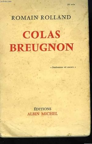 Bild des Verkufers fr Colas Breugnon zum Verkauf von Le-Livre