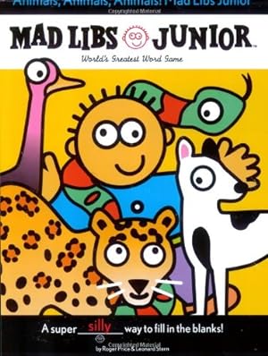 Imagen del vendedor de Animals, Animals, Animals! Mad Libs Junior by Frantz, Jennifer, Stern, Leonard [Paperback ] a la venta por booksXpress