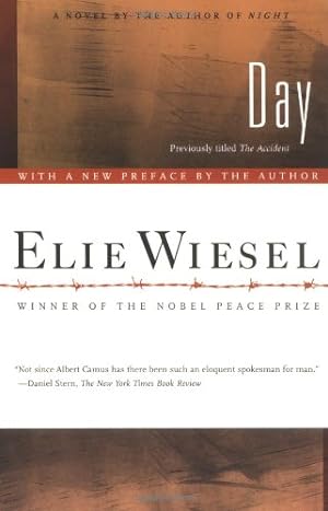 Imagen del vendedor de Day: A Novel by Wiesel, Elie [Paperback ] a la venta por booksXpress