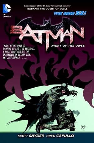 Imagen del vendedor de Batman: Night of the Owls (The New 52) (Batman (DC Comics)) by Scott Snyder, James Tynion IV [Paperback ] a la venta por booksXpress