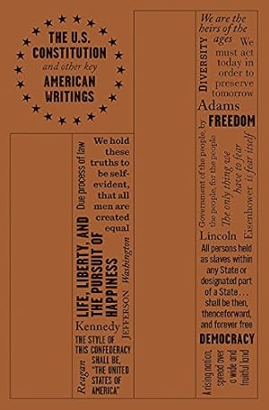 Bild des Verkufers fr The U.S. Constitution and Other Key American Writings (Word Cloud Classics) by Founding Fathers [Paperback ] zum Verkauf von booksXpress