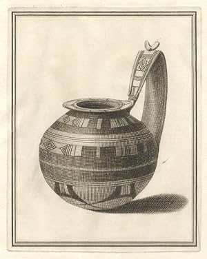 [Vaso greco (tipologia non identificata), decorato con fasce di motivi geometrici].