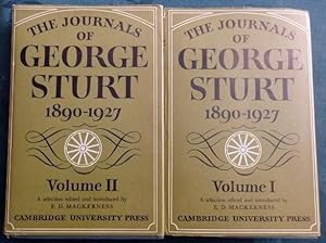 The Journals of George Sturt 1890-1927. 2 volumes complete.
