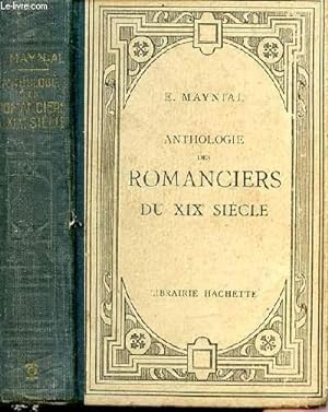 Bild des Verkufers fr Anthologie des romanciers du XIX sicle zum Verkauf von Le-Livre