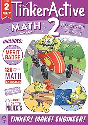 Seller image for TinkerActive Workbooks: 2nd Grade Math by Sidat, Enil [Paperback ] for sale by booksXpress