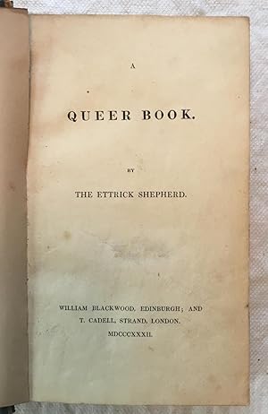 Seller image for A Queer Book for sale by Doodletown Farm Books