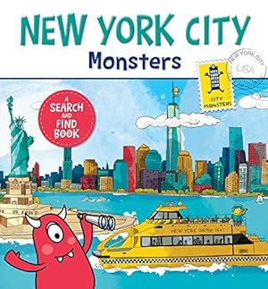 Imagen del vendedor de New York City Monsters: A Search-and-Find Book by Paradis, Anne [FRENCH LANGUAGE - Board book ] a la venta por booksXpress