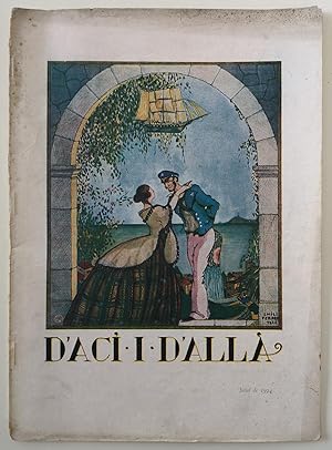 D'ACÍ I D'ALLÀ Juliol de 1924 portada. Emili Ferrer