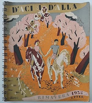 D'ACÍ I D'ALLÀ Primavera 1935 espiral portada. J.Obiols