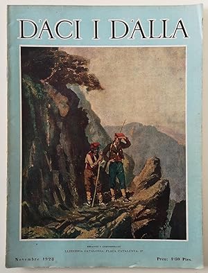 D'ACÍ I D'ALLÀ Nº.-131 Novembre 1928 portada. Josep Berga