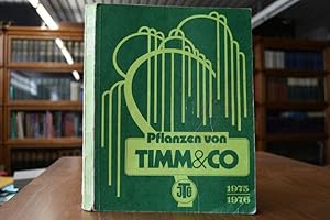 Pflanzen von Timm & Co. 1975/1976.