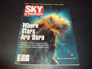 Bild des Verkufers fr Sky and Telescope Feb 1996 Where Star Are Born zum Verkauf von Joseph M Zunno