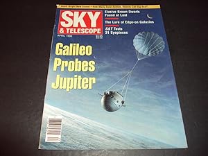 Bild des Verkufers fr Sky and Telescope Apr 1996 Galileo Probes Jupiter zum Verkauf von Joseph M Zunno
