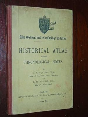Historical Atlas With Chronological Notes