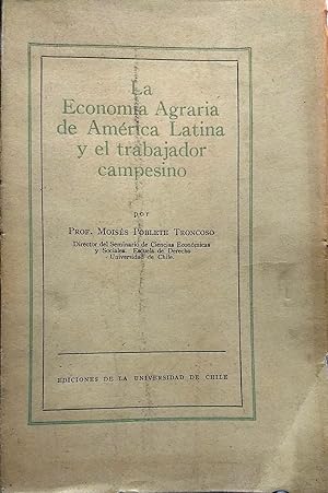 La Economía Agraria de América Latina y el trabajador campesino
