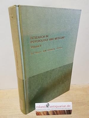 Bild des Verkufers fr Research in Psychology and Medicine: Social Aspects : Attitudes, Communication, Care and Training zum Verkauf von Roland Antiquariat UG haftungsbeschrnkt