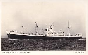 SS Potosi Pacific Steam Navigation Company Ship Old RPC Postcard