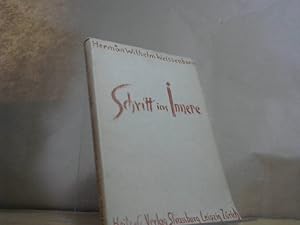 Schritt ins Innere. Novellen.