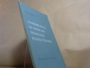 Seller image for Lehrerbildung im Sinne der Pdagogik Rudolf Steiners for sale by BuchKaffee Vividus e.K.
