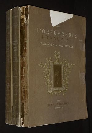 Image du vendeur pour L'Orfvrerie franaise aux XVIIIe et XIXe sicles (3 volumes) mis en vente par Abraxas-libris