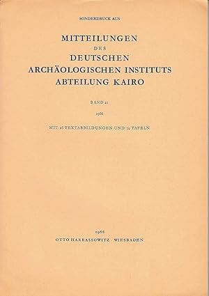 Die Laufbahn des Mtn. (Mitteilungen des Deutschen Archäologischen Instituts, Abteilung Kairo).