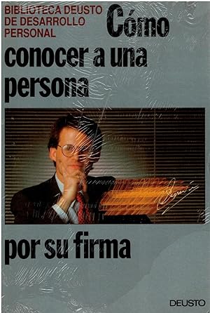 Imagen del vendedor de Cmo conocer a una persona por su firma a la venta por Librera Dilogo