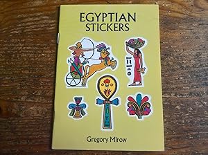 Bild des Verkufers fr Egyptian Stickers: 25 Full-Colour Pressure-Sensitive Designs (Pocket-Size Sticker Collections) zum Verkauf von Peter Pan books