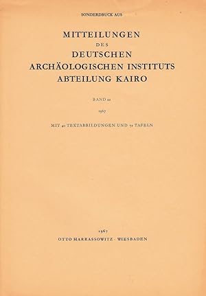 Seller image for Ein Brief aus dem Alten Reich (Pap. Boulaq 8). (Mitteilungen des Deutschen Archäologischen Instituts, Abteilung Kairo). for sale by Librarium of The Hague